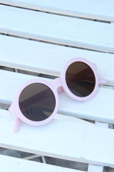 Erb Pembe Renk Yuvarlak İskandinav Çocuk Gözlüğü