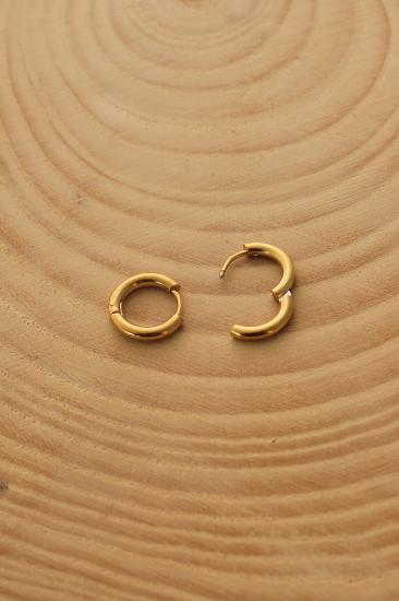Erb Gold Renk Halka Erkek Küpe