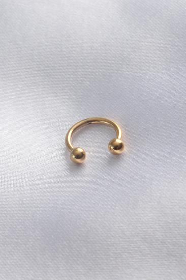 Erb 316L Cerrahi Çelik Gold Renk Minimal Toplu Göbek Piercing