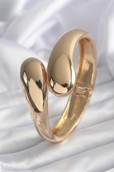 Erb Pirinç Gold Renk Damla Model VİP Seri Kadın Kelepçe