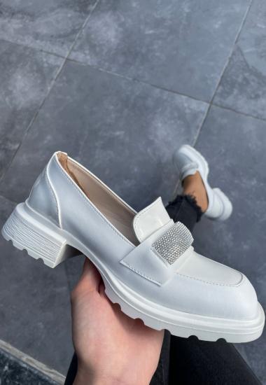 Owana Beyaz Rugan Oxford Ayakkabı