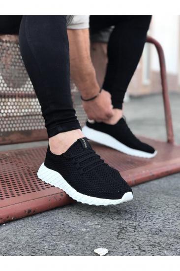 WG205 Siyah Erkek Spor Ayakkabı